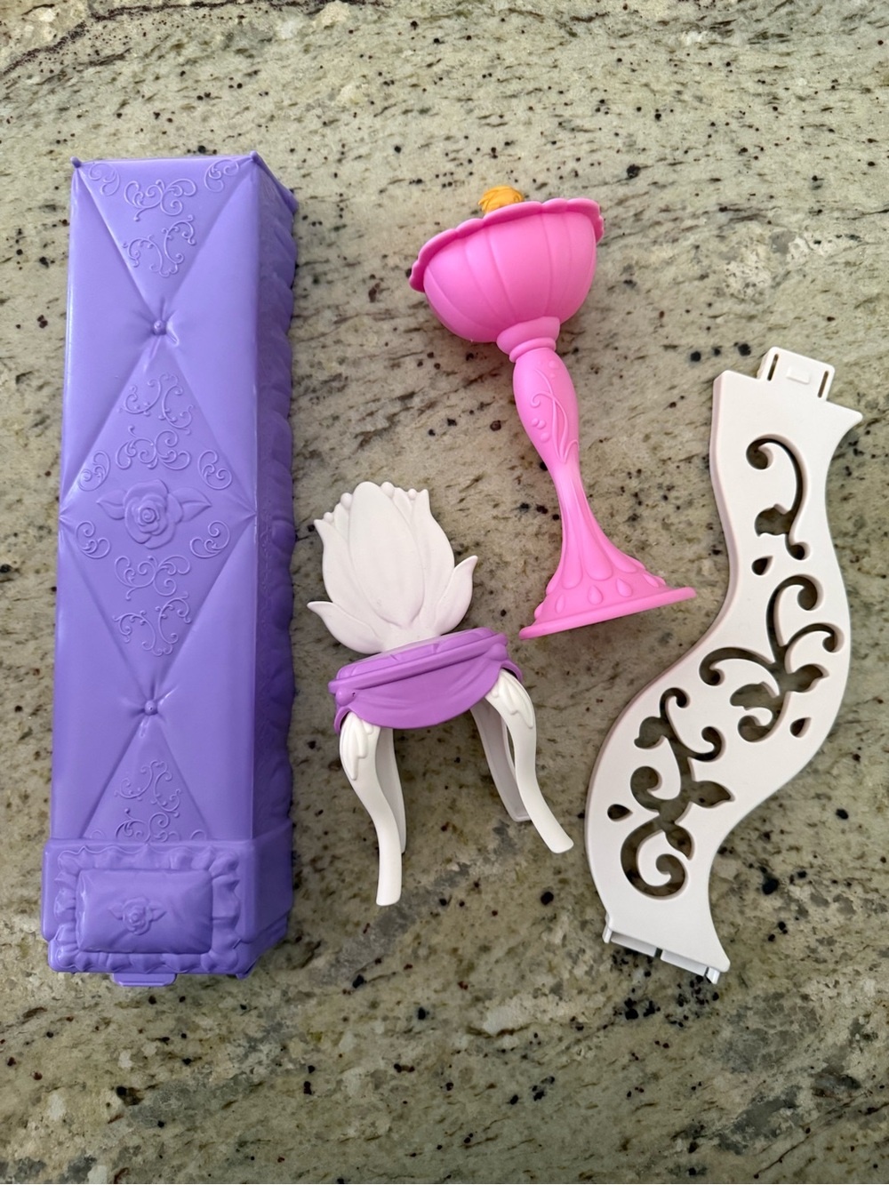 Disney Princess Ultimate Celebration Castle Dollhouse Furniture Replacement Lot